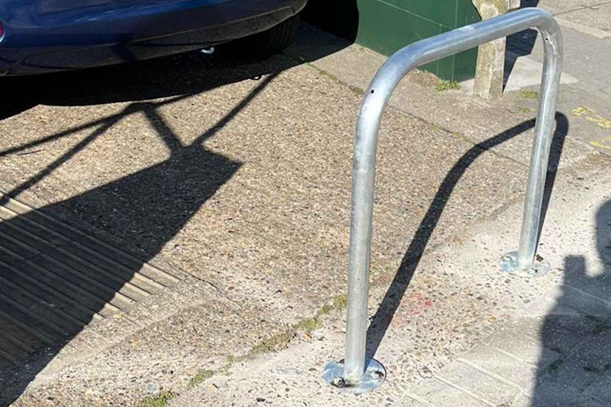 lock change on a bollard